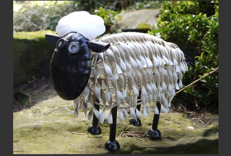 Sean the Sheep Metal Garden Ornament