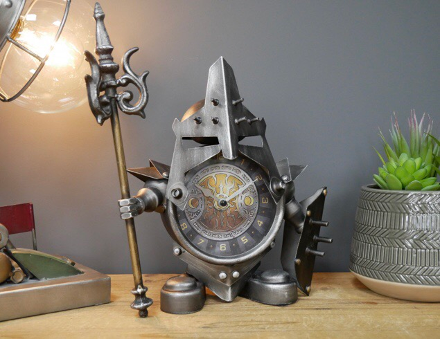Warrior Axe Clock