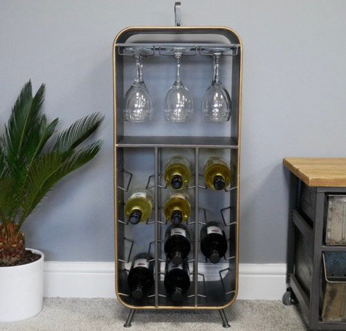 Industrial Wine Rack