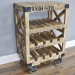 Industrial Wine Trolley