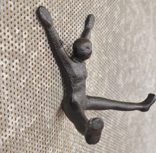 Man Metal Wall Hook