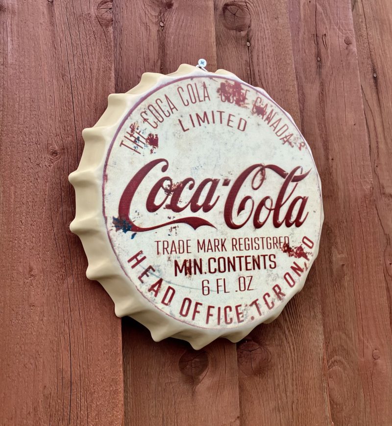 Coca Cola Bottle Top Sign - Image 2