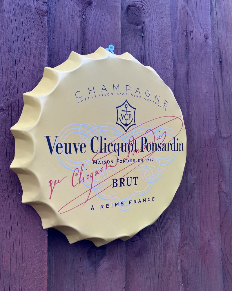 Veuve Clique Bottle Top Sign - Image 2