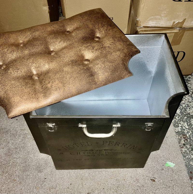 Hotel Perrin Storage Stool - Image 3
