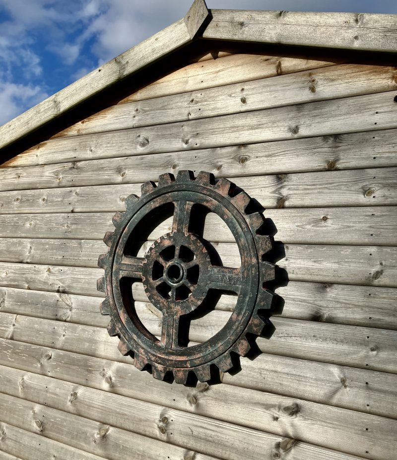 XL Gear Cog Wall Decoration - Image 2