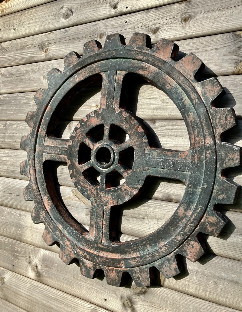 XL Gear Cog Wall Decoration - Image 3